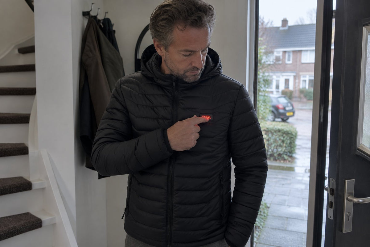 Hoe gebruik je verwarmde kleding?