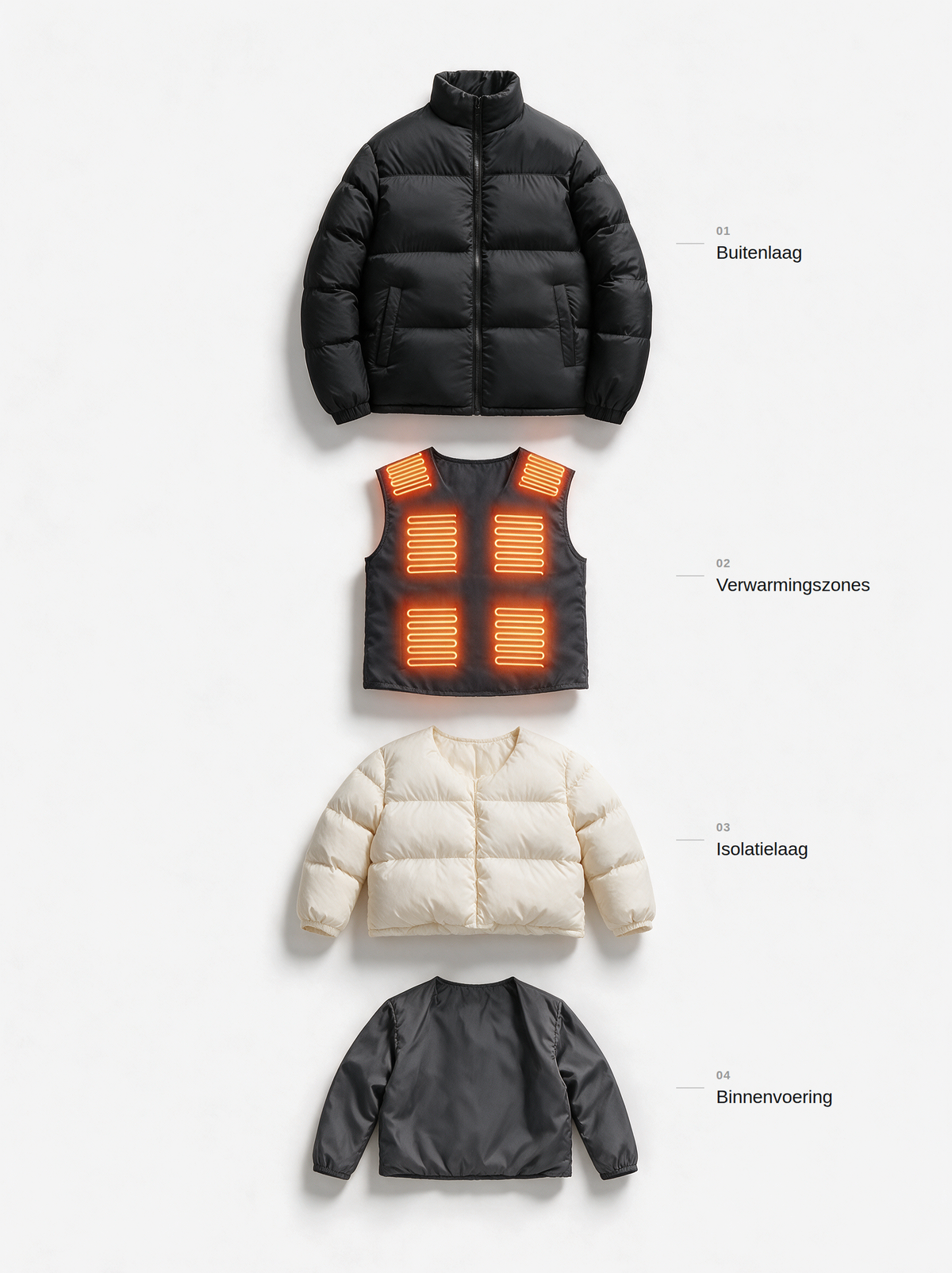 Heated Puffer™ – Verwarmde Pufferjas