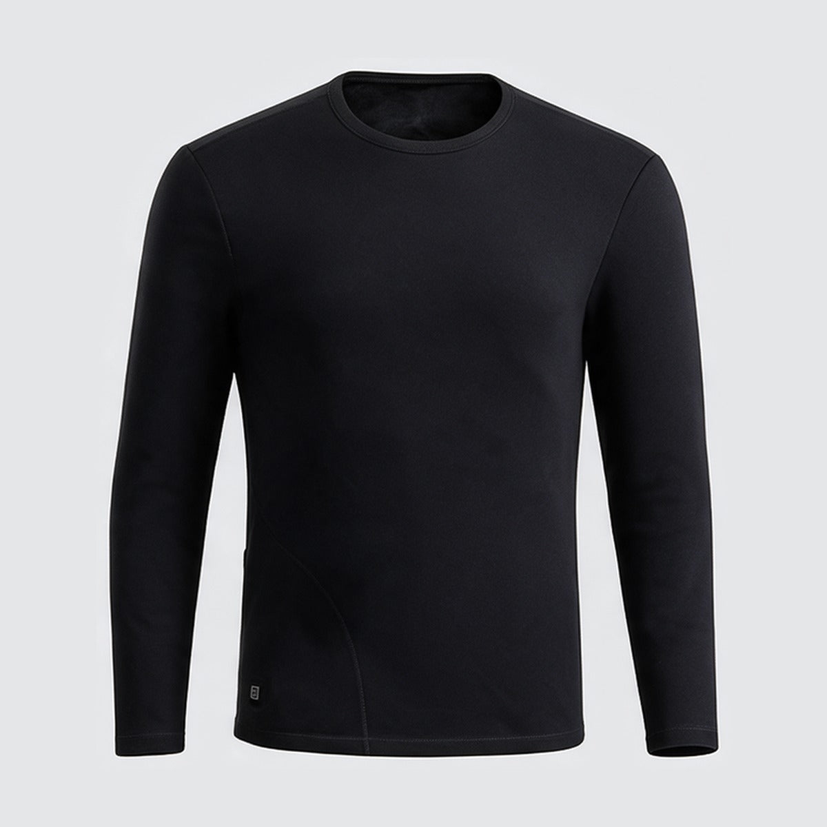 Verwarmd thermoshirt zwart