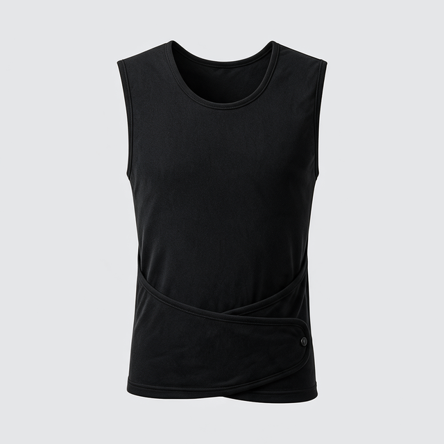Verwarmd thermovest zwart